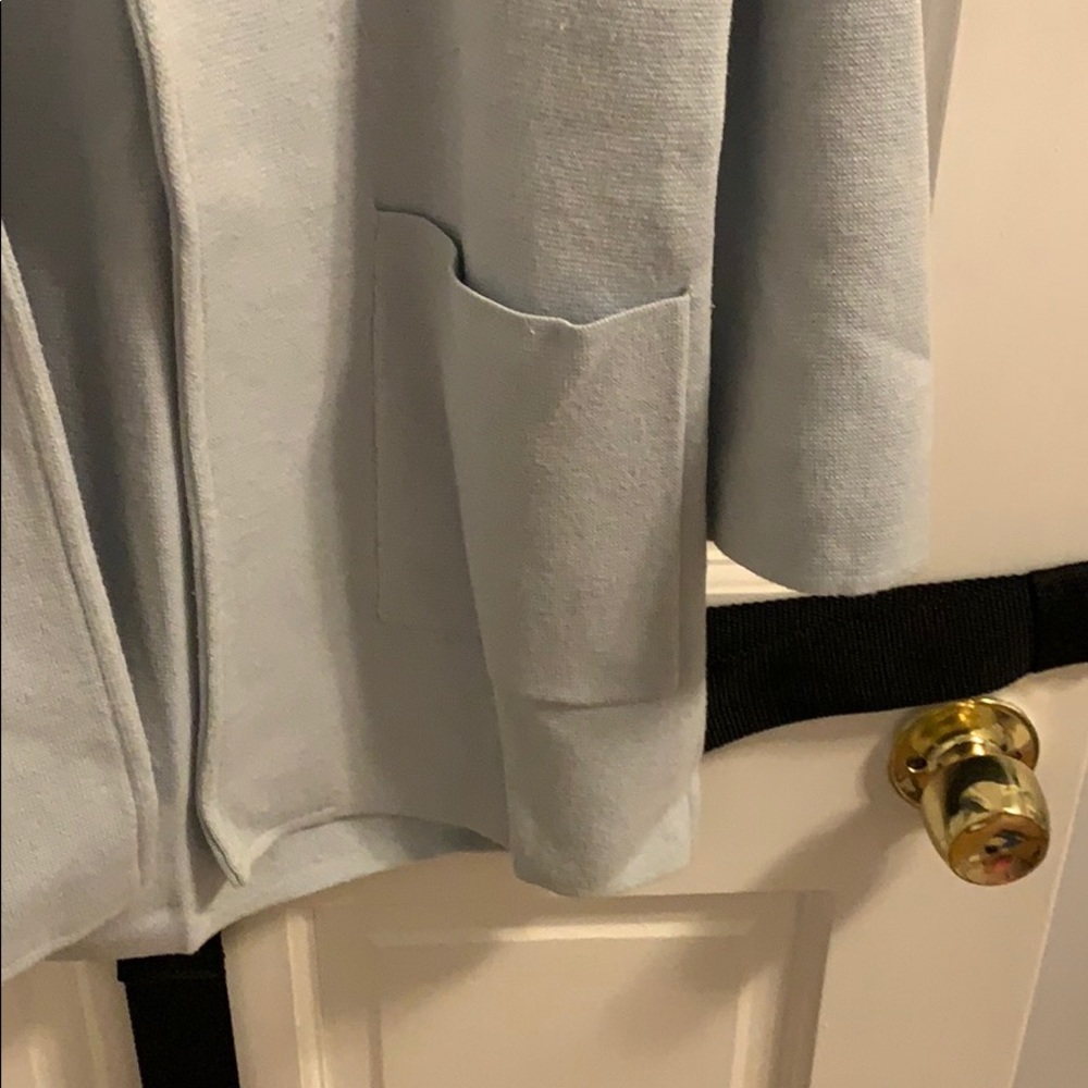 J Crew Light Blue 3/4 length Sweater Size XS - Picture 3 of 3